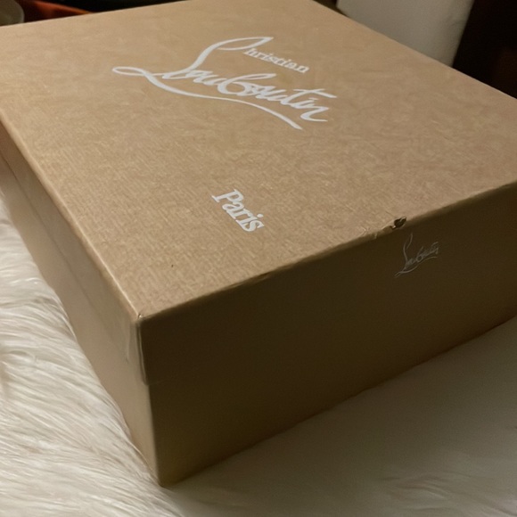 Christian Louboutin Leopard “Fetish Peep 130” Heels - Picture 10 of 13